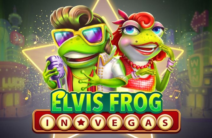 Elvis Frog in Vegas Star